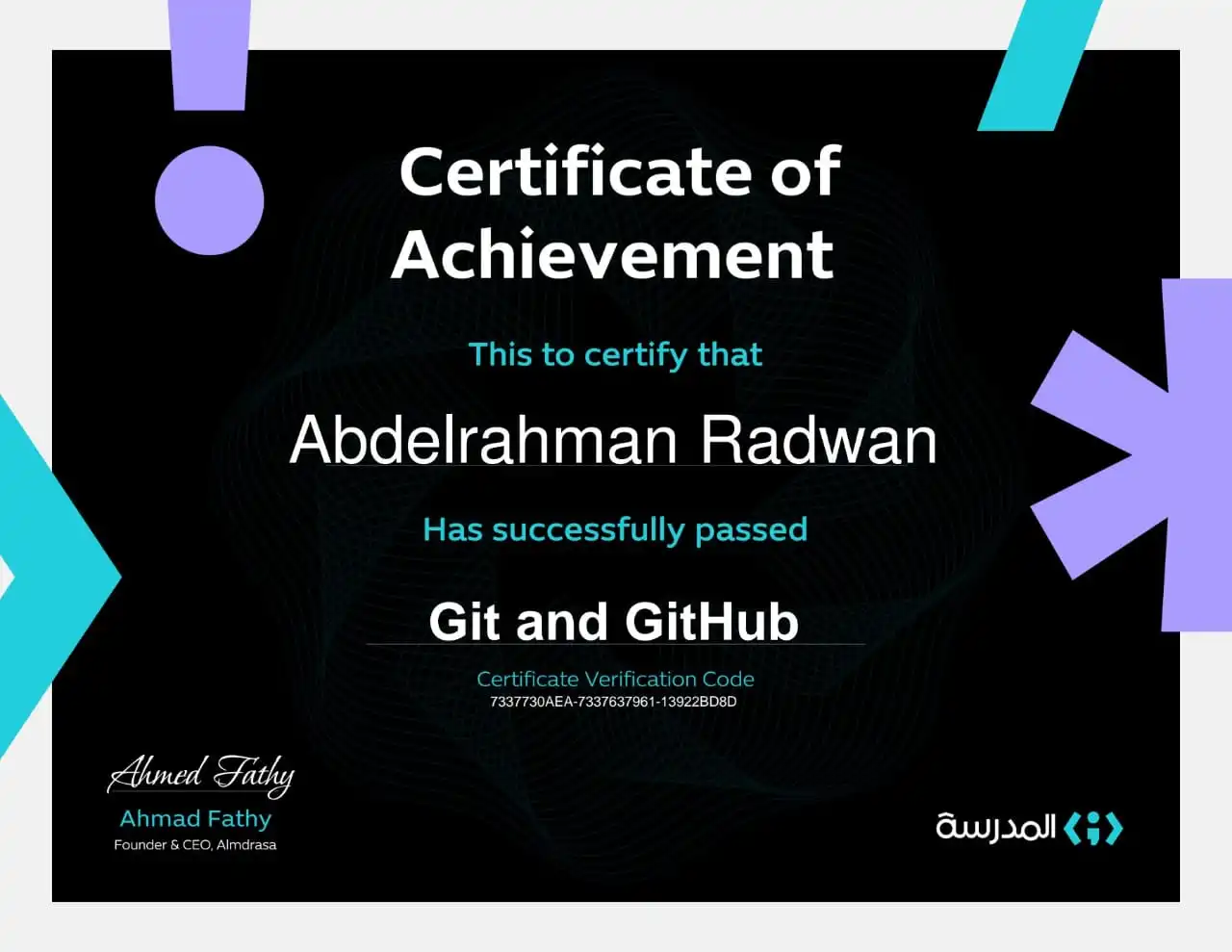 Git & GitHub Certificate